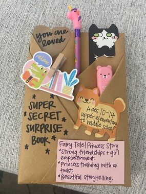 Kids Secret Surprise Book – Fairy Tale/Princess Story (Ages 10-14)